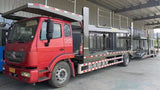 Customisable two floor double deck Special vehicle car transportation; HOWO H77L-X cab flagship version